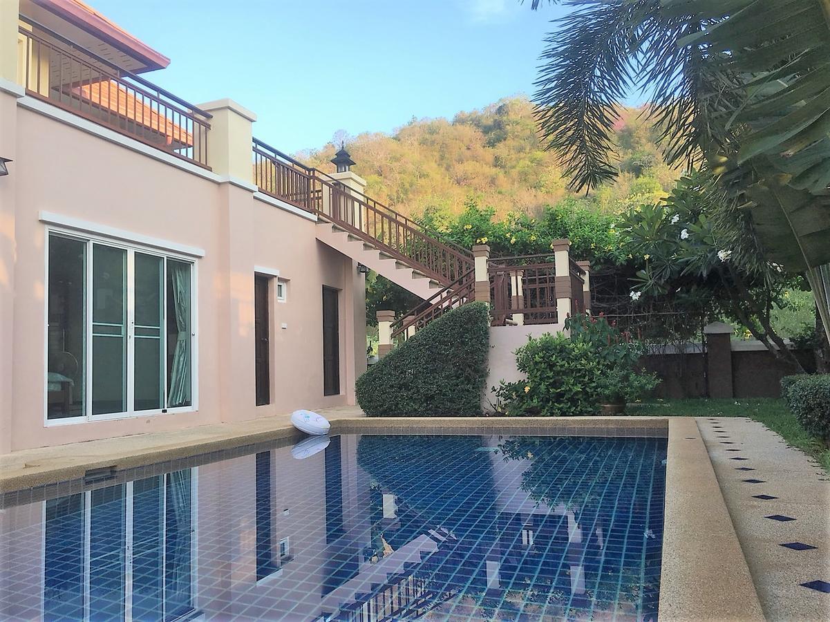 Large villa with private pool in quiet area Khao Tao Extérieur photo